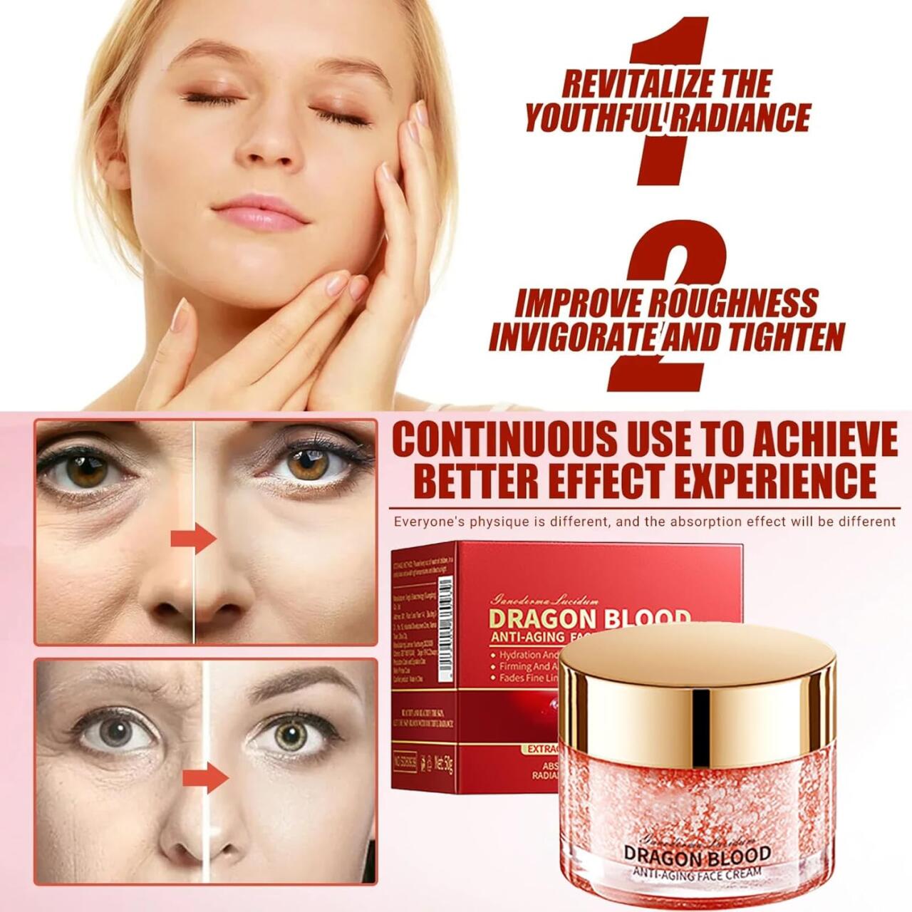 Crema Antiedad Sangre de Dragón – Reafirmante y Regeneradora