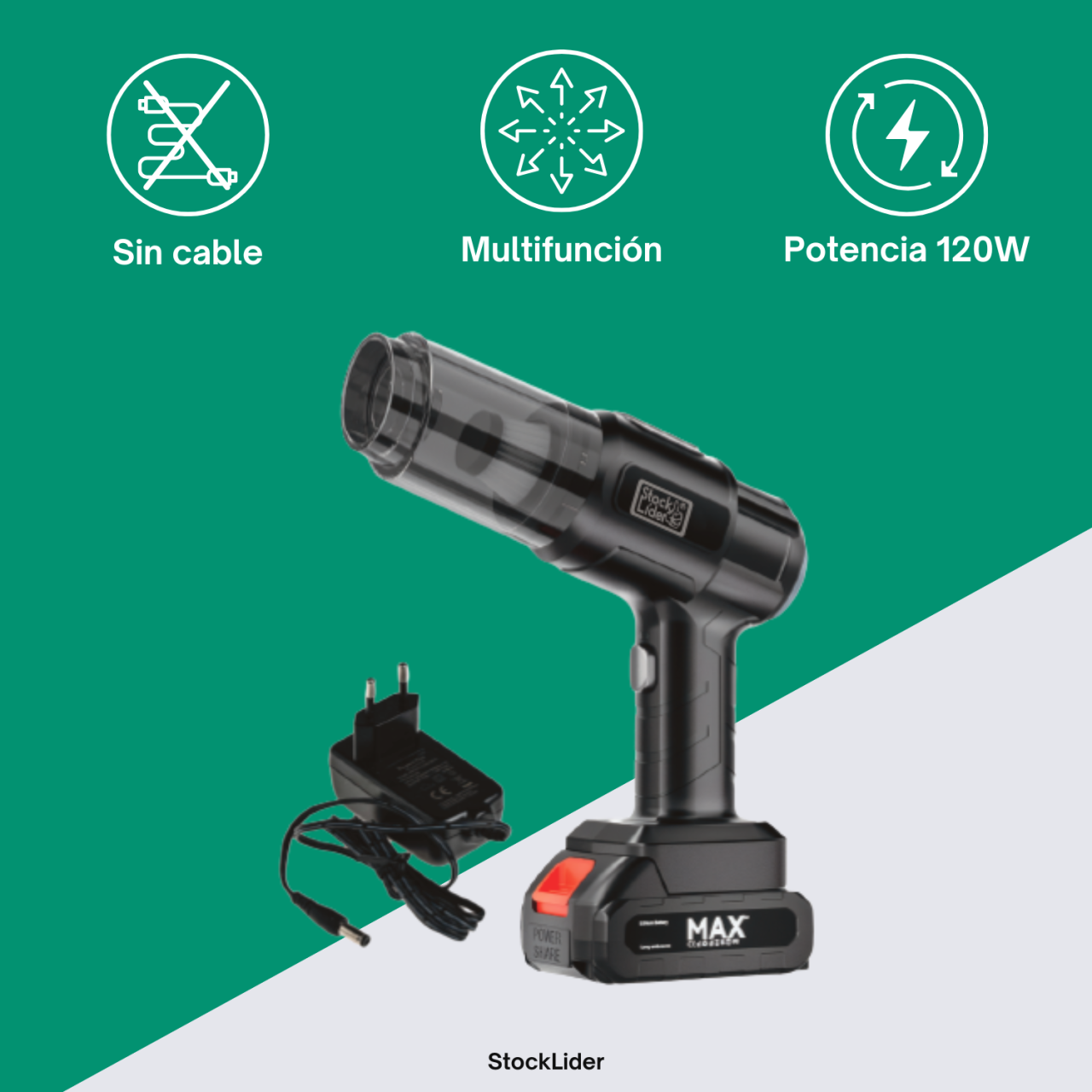 CleanForce Aspirador Turbo